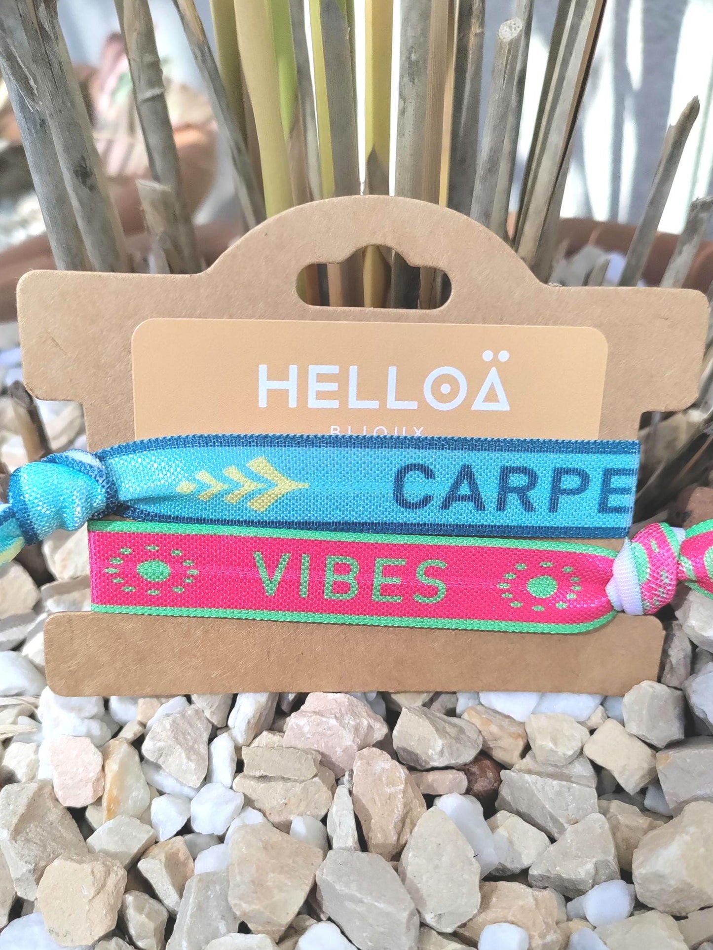 Bracelets rubans élastiques Ibiza Vibes