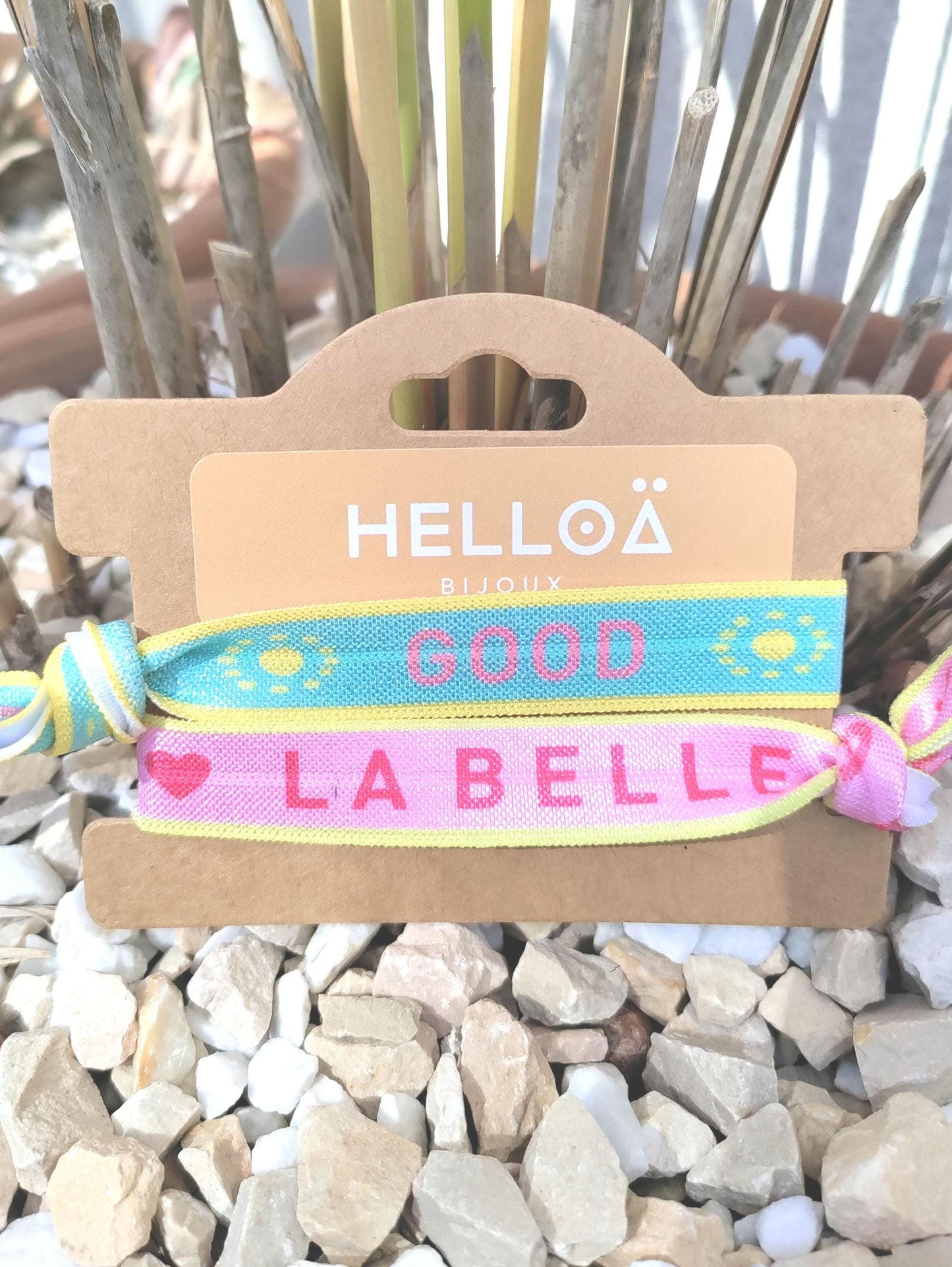 Bracelets rubans élastiques Ibiza Vibes