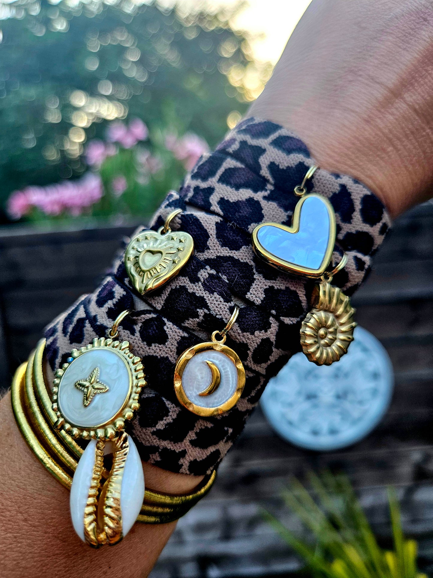 Bracelets rubans élastiques Graou Acier