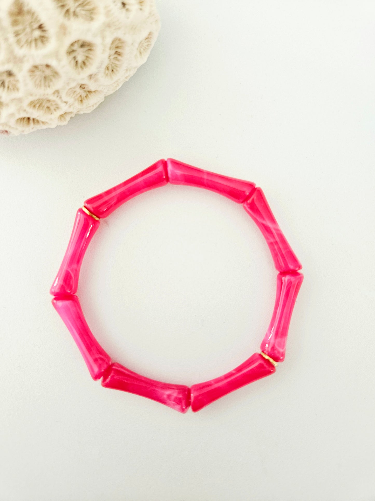 ALMA | Graou fuschia marbré