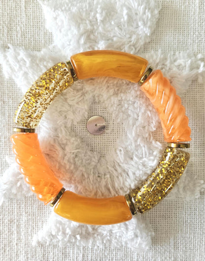 ANNA| MAXI Glow orange et rose