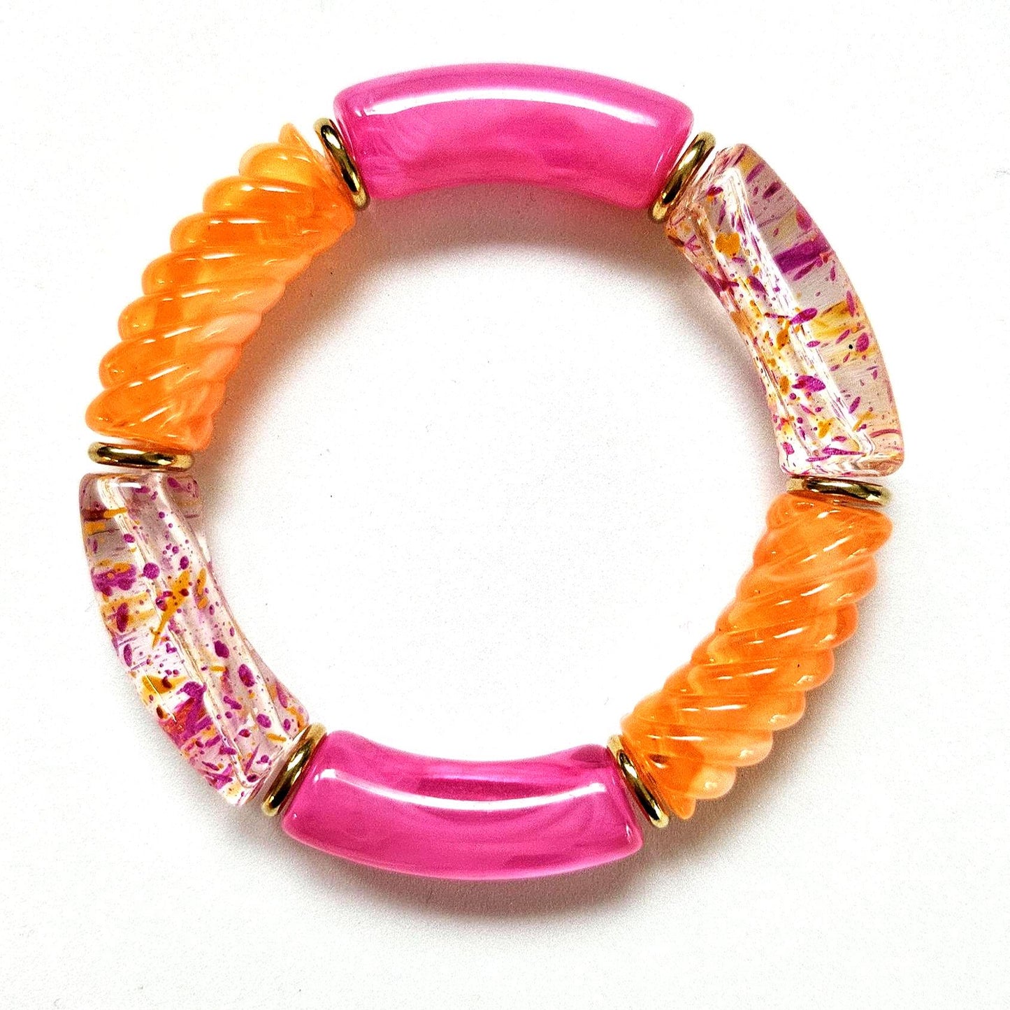 ANNA| MAXI Glow orange et rose