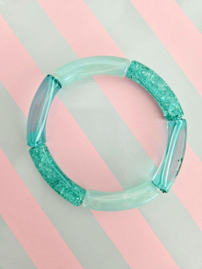 BAHIA | Bracelets jonc bleu et rose