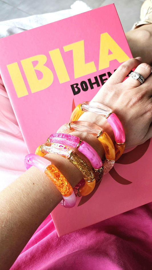 ANNA | IBIZA | MAXI Glow orange et rose