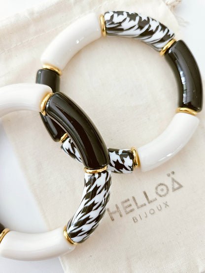 ANNA | Maxi imprimé pied-de-poule