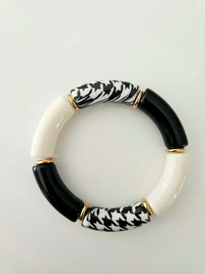 ANNA | Maxi imprimé pied-de-poule