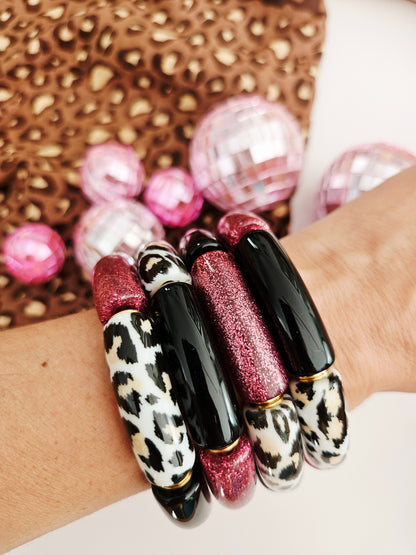 ANNA | Maxi glitter rose Graou