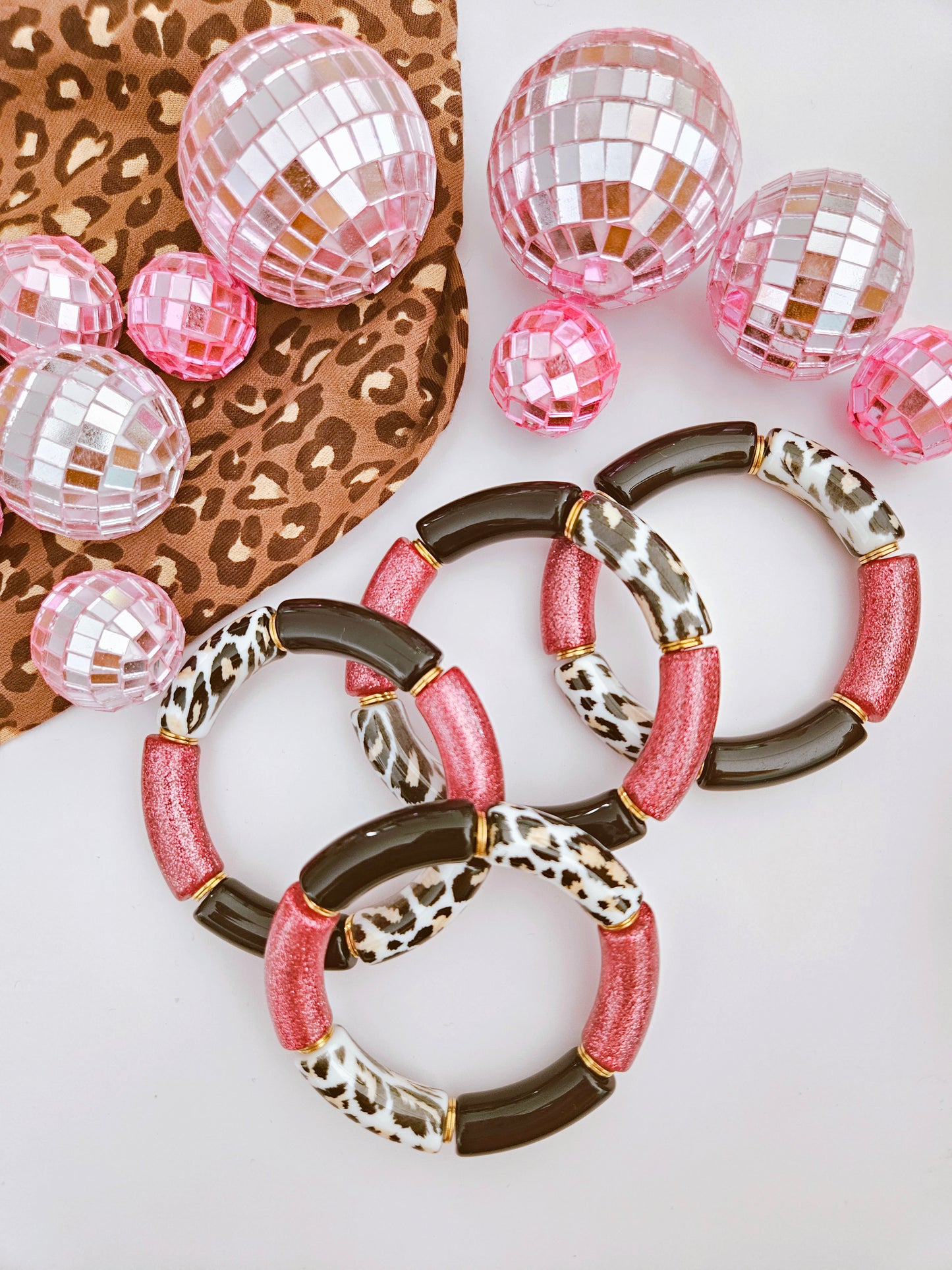 ANNA | Maxi glitter rose Graou