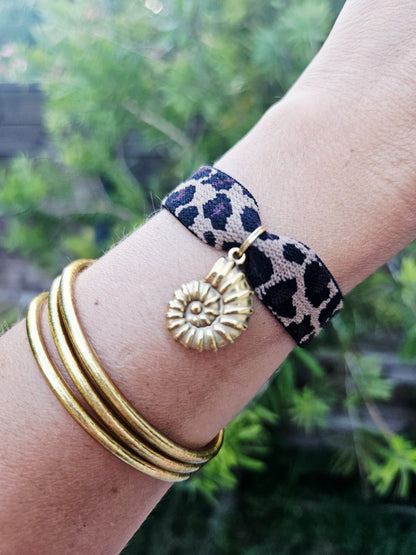 Bracelets rubans élastiques Graou Acier
