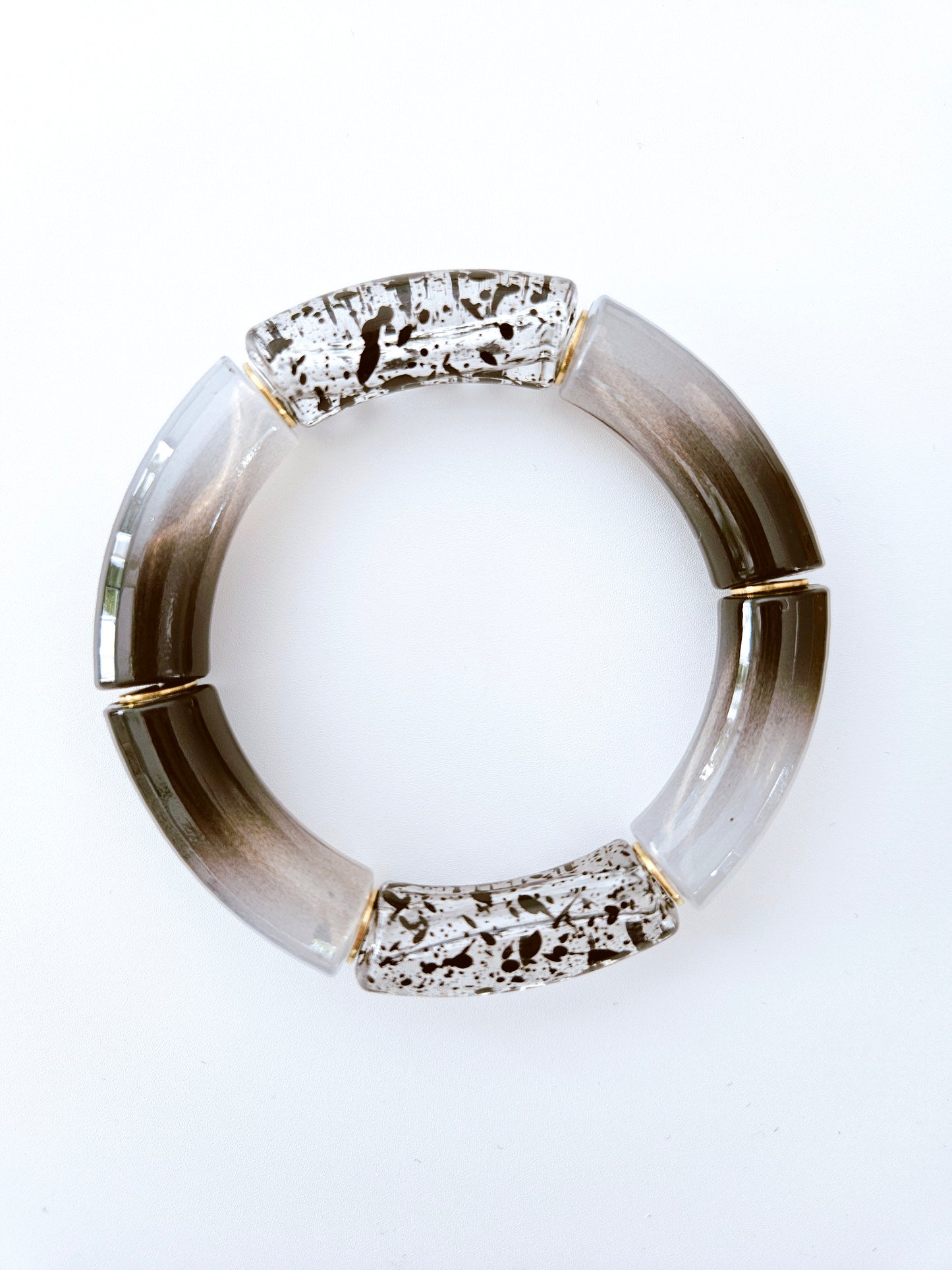 ANNA | Maxi Dégradé Noir et gris