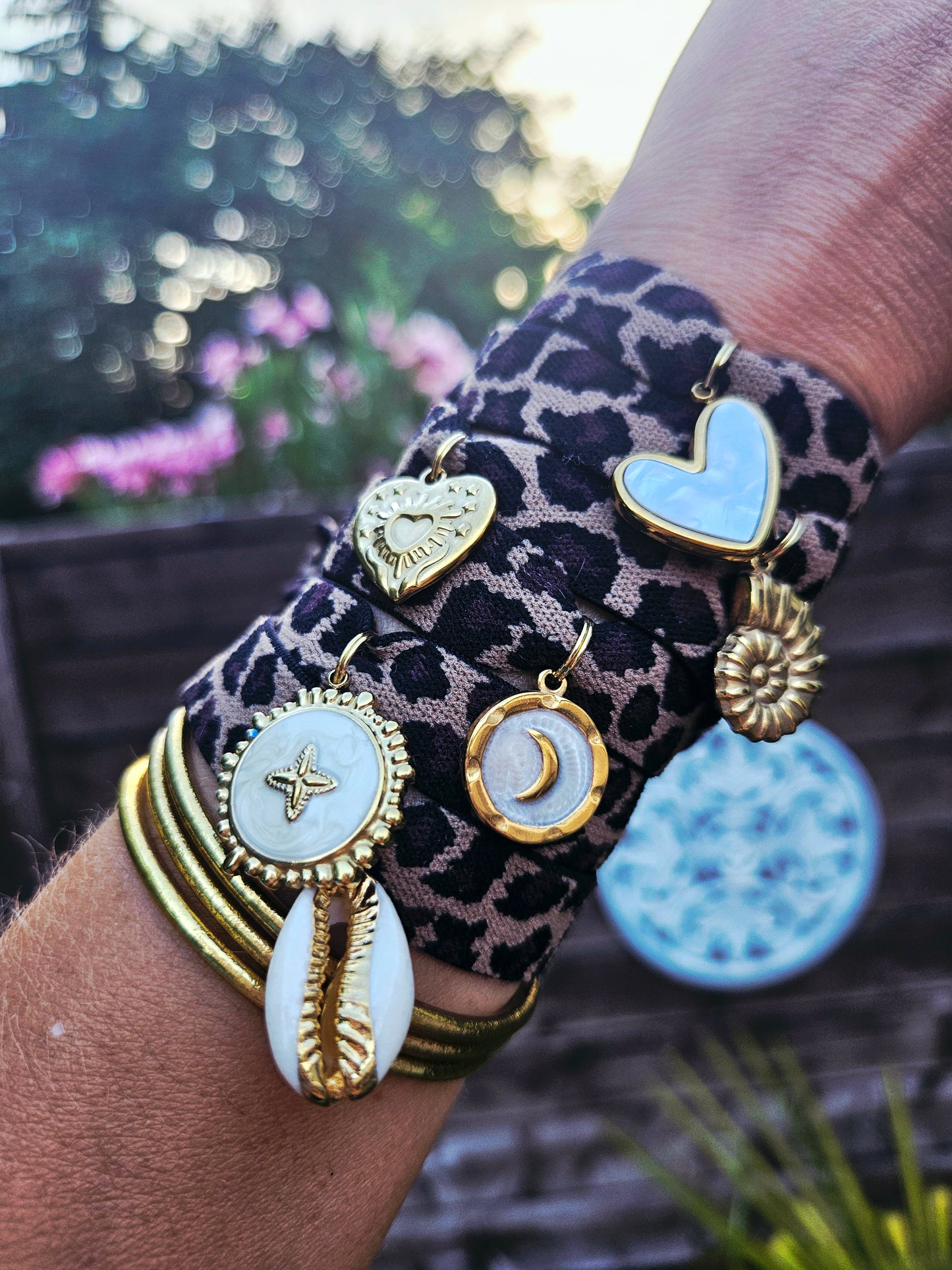 Bracelets rubans élastiques Graou Acier