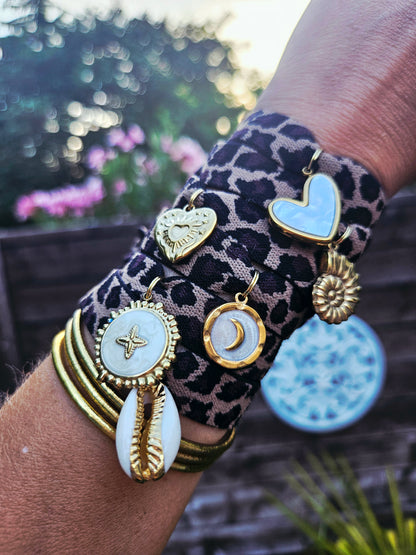 Bracelets rubans élastiques Graou Acier