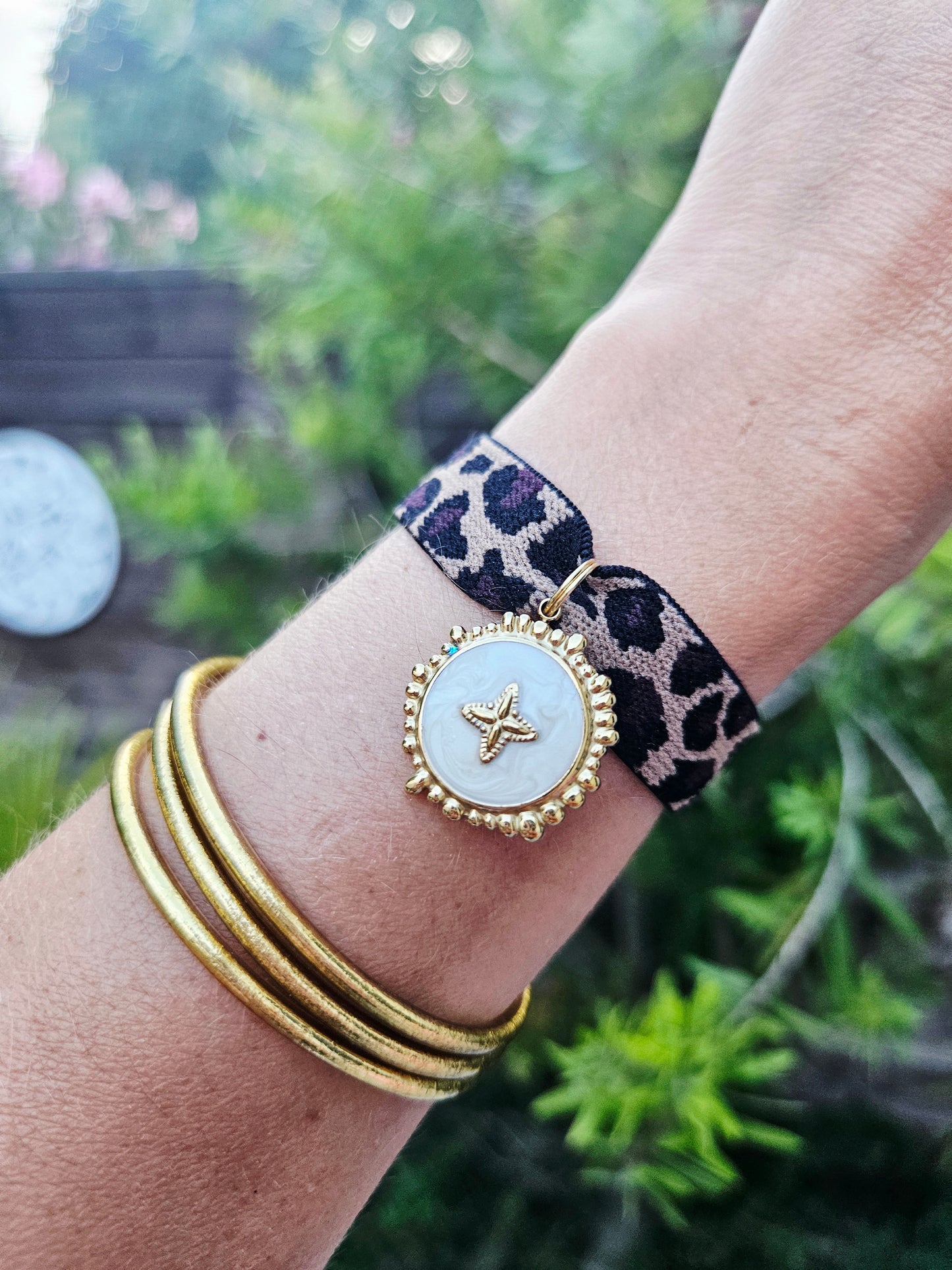 Bracelets rubans élastiques Graou Acier