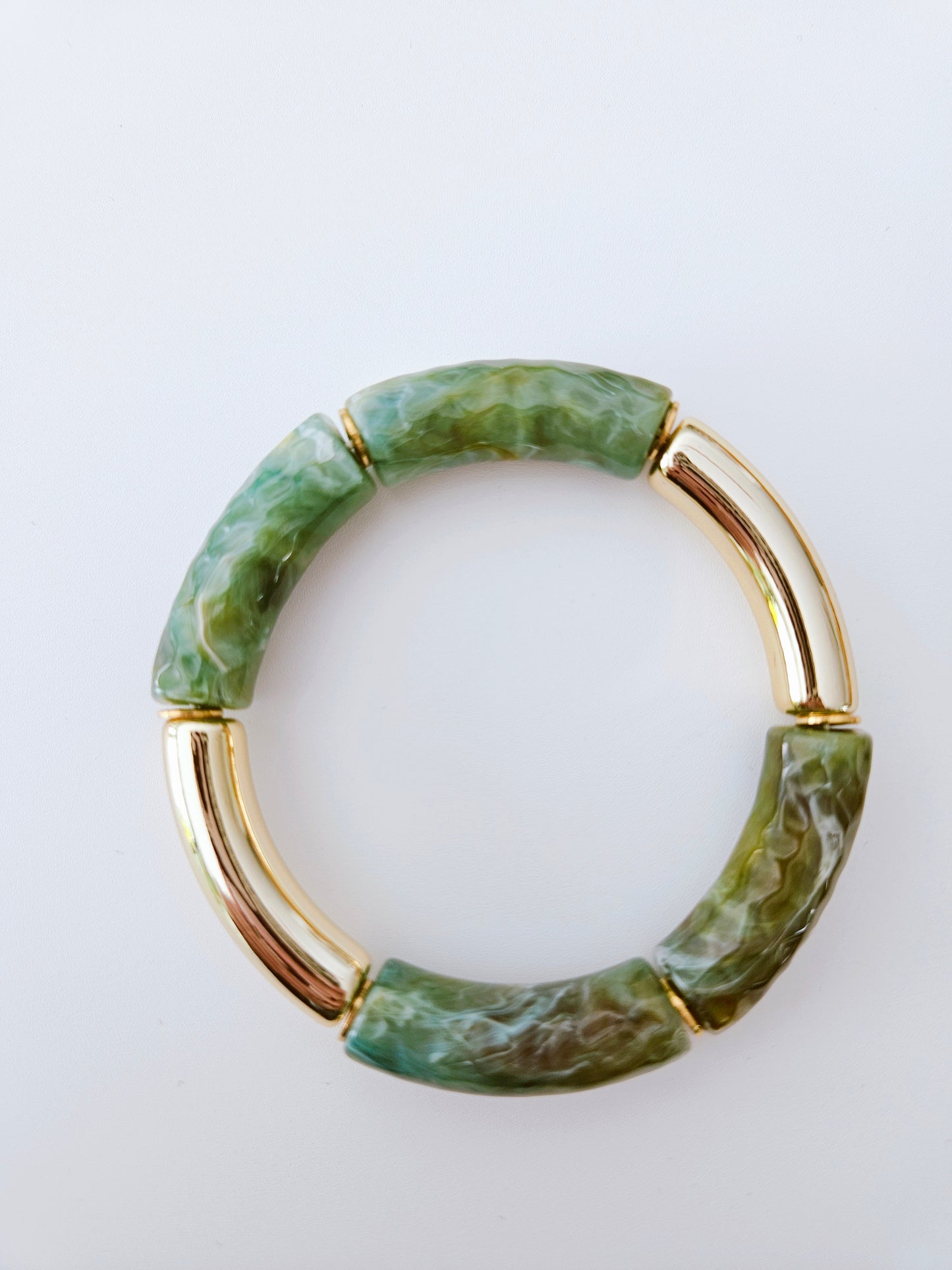 ANNA | Vert et doré