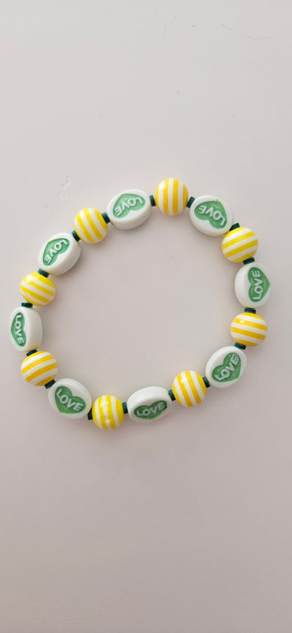INDILA | Bracelet Love colorés