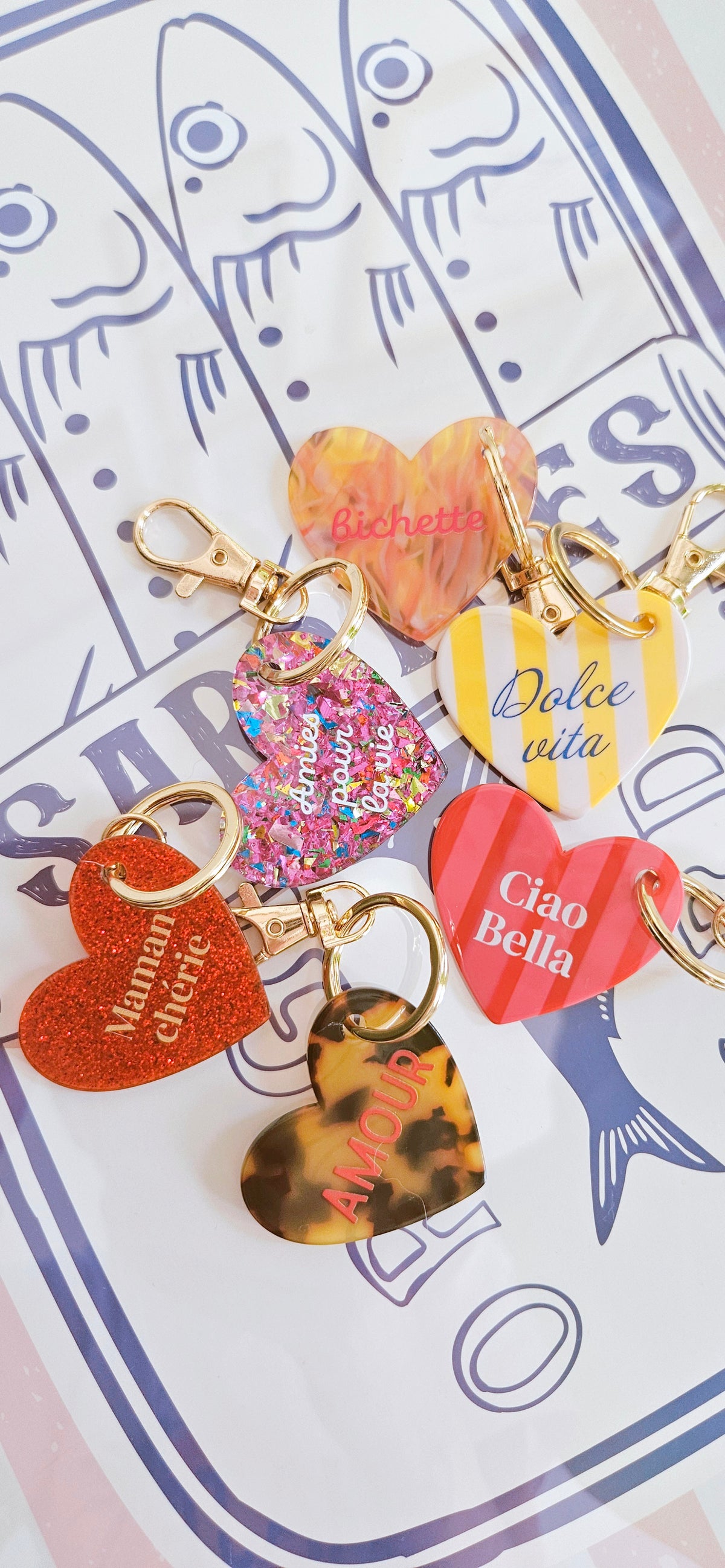 CIAO BELLA | PORTE-CLÉS message