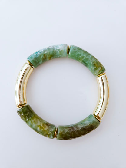 ANNA | Vert et doré