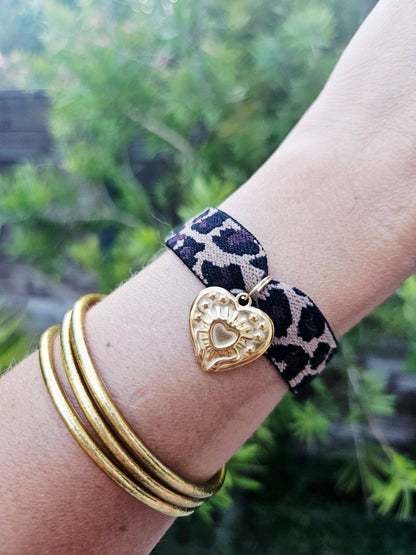 Bracelets rubans élastiques Graou Acier