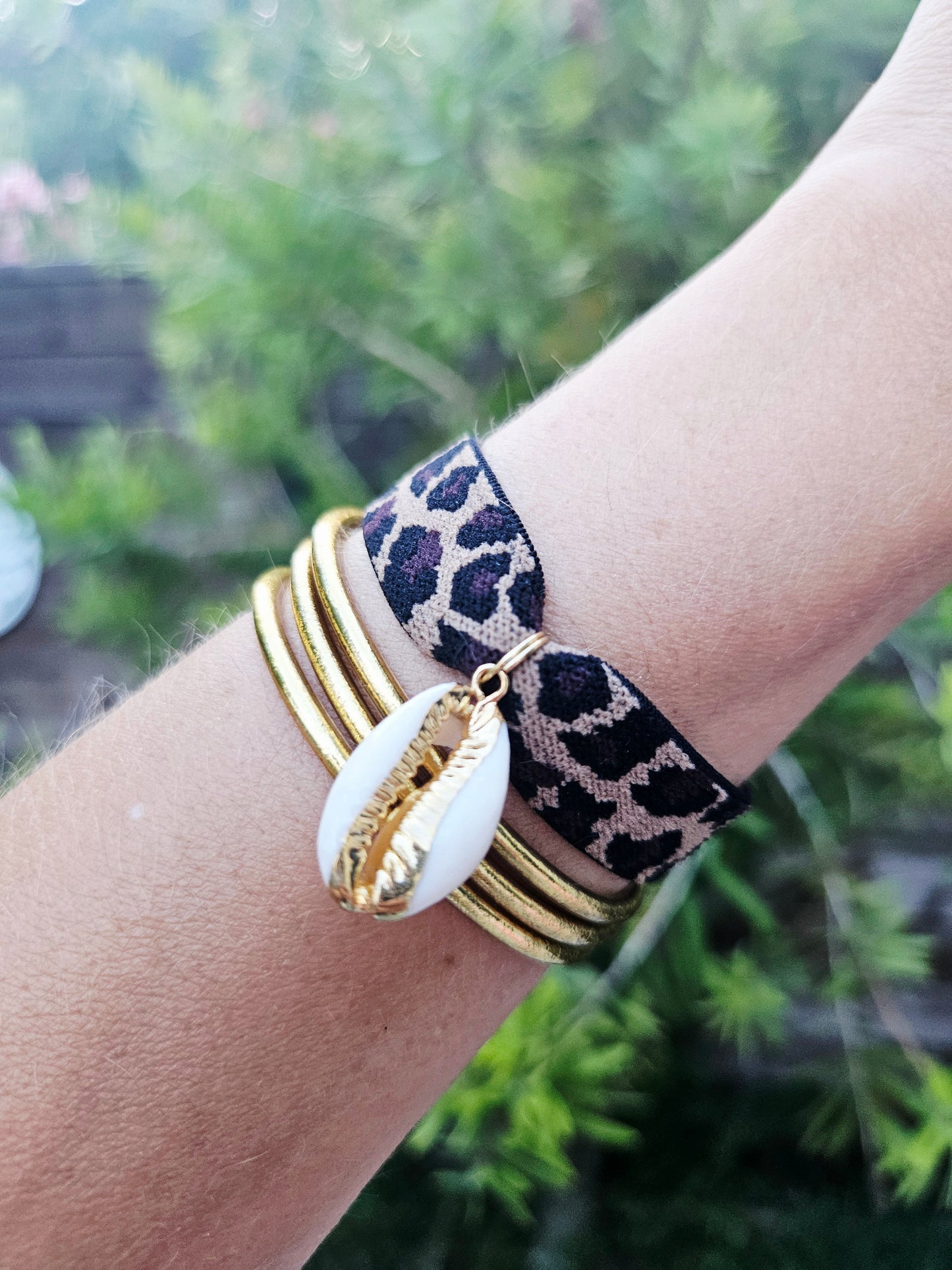 Bracelets rubans élastiques Graou Acier