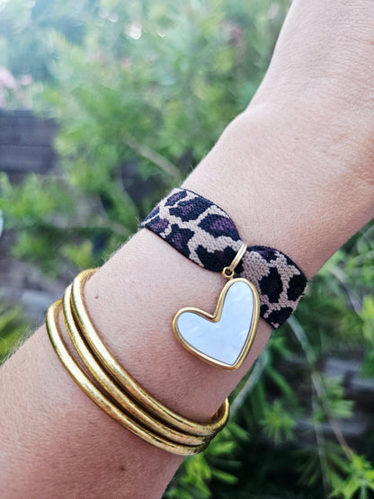 Bracelets rubans élastiques Graou Acier