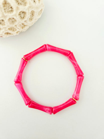 ALMA | Graou fuschia marbré