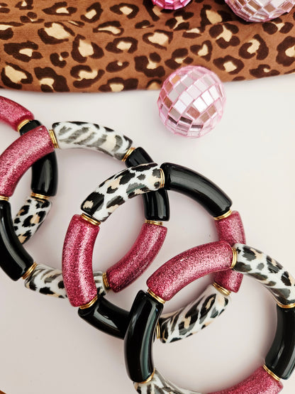 ANNA | Maxi glitter rose Graou