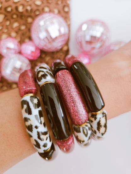 ANNA | Maxi glitter rose Graou