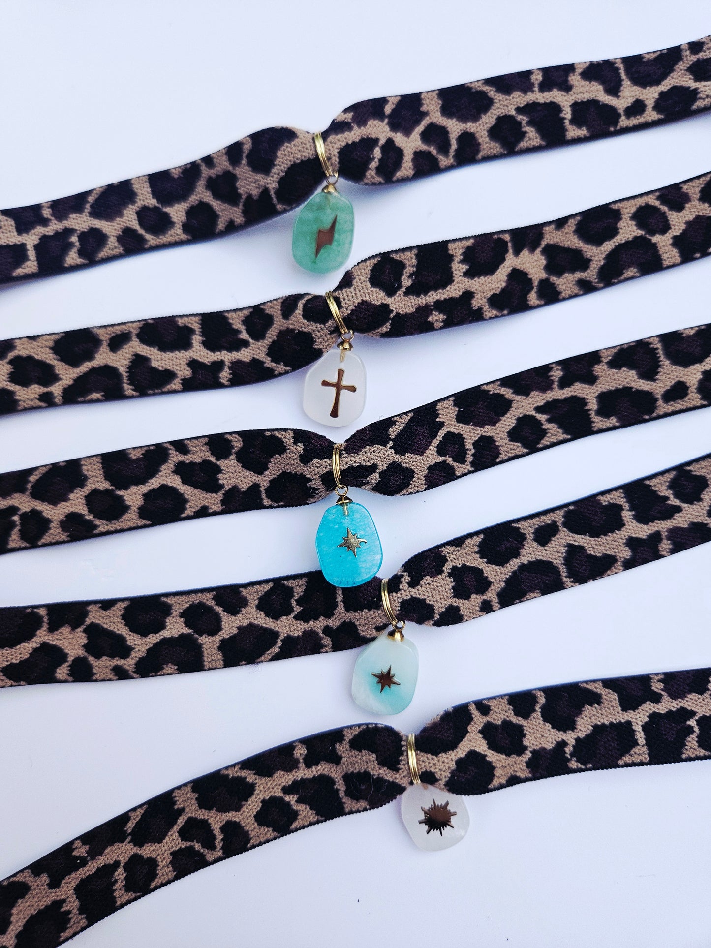 Bracelets rubans élastiques Graou Pampilles
