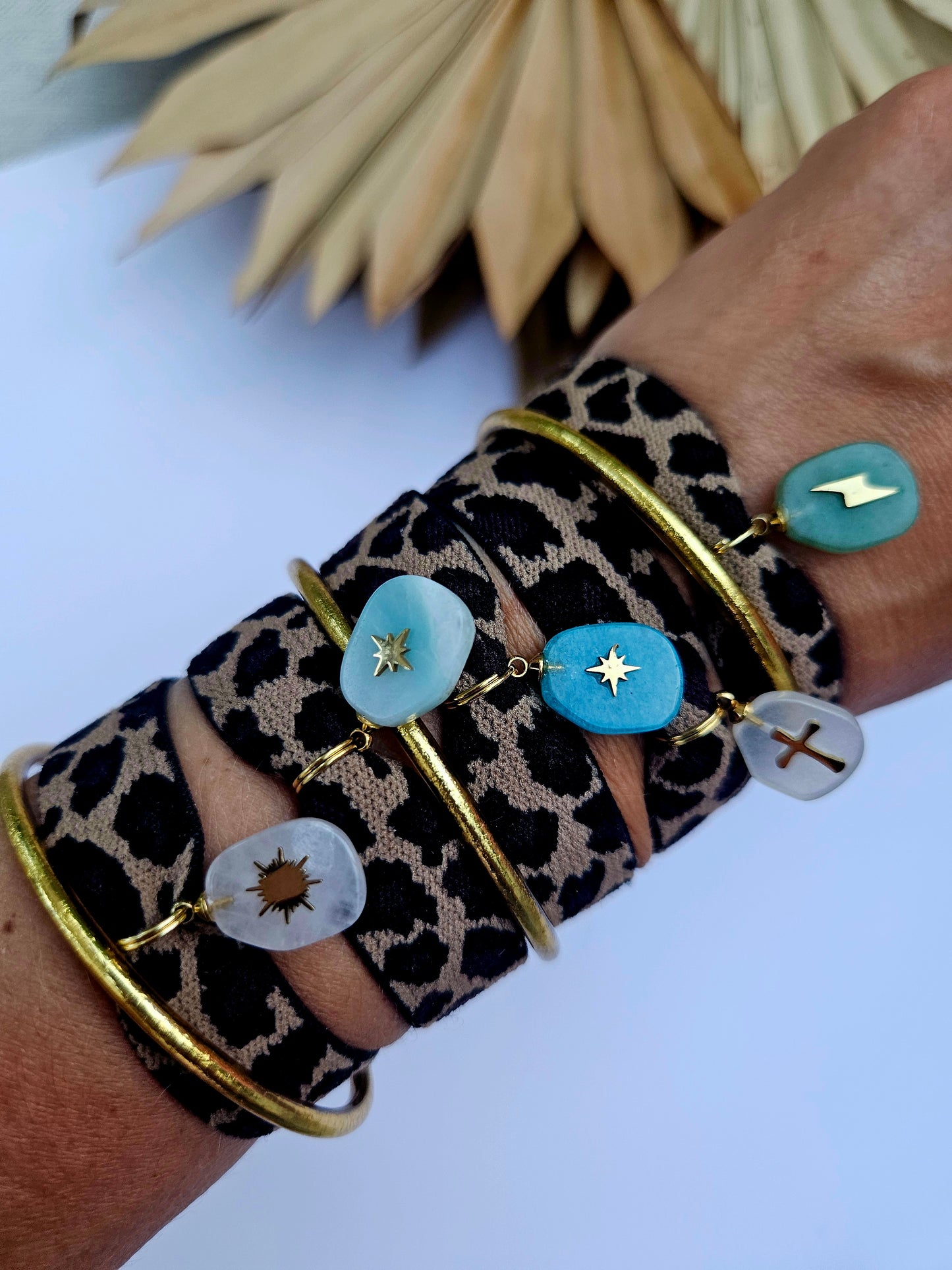 Bracelets rubans élastiques Graou Pampilles