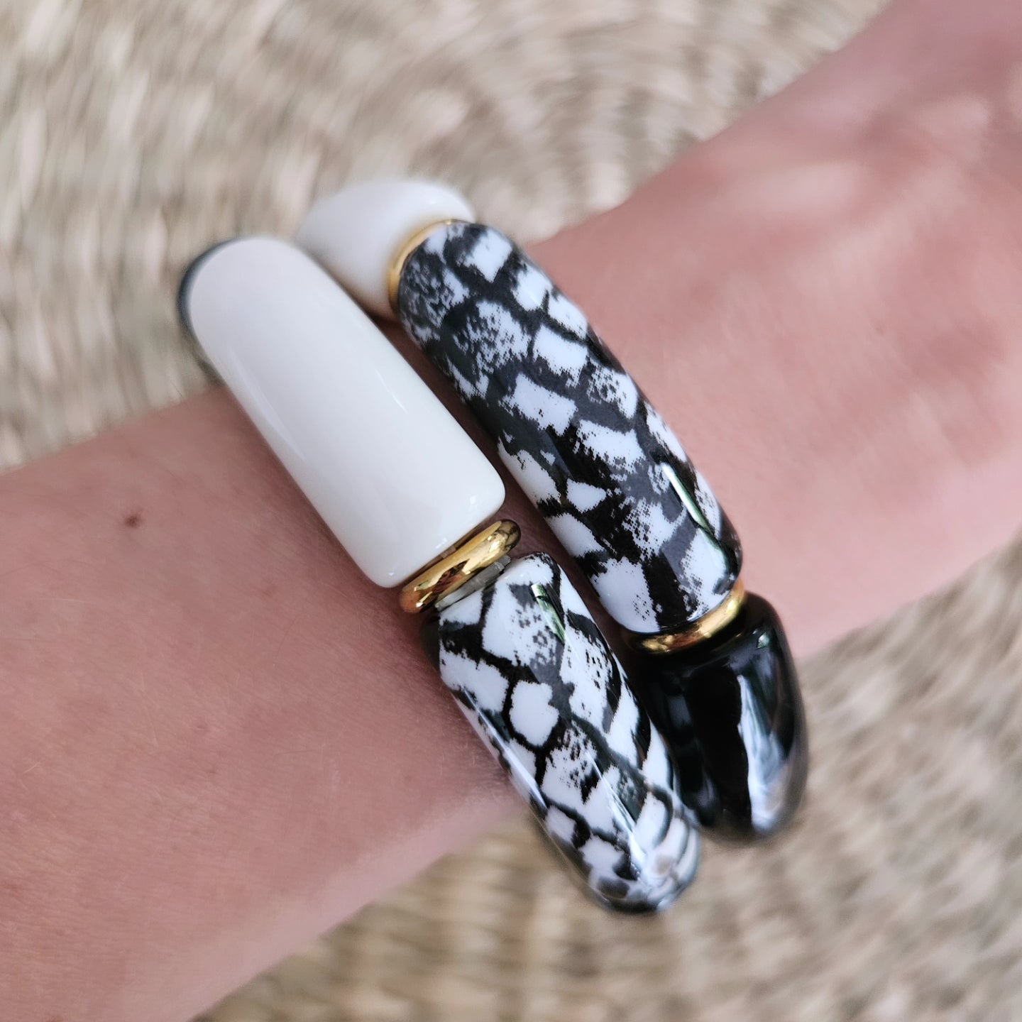 ANNA | Maxi imprimé python