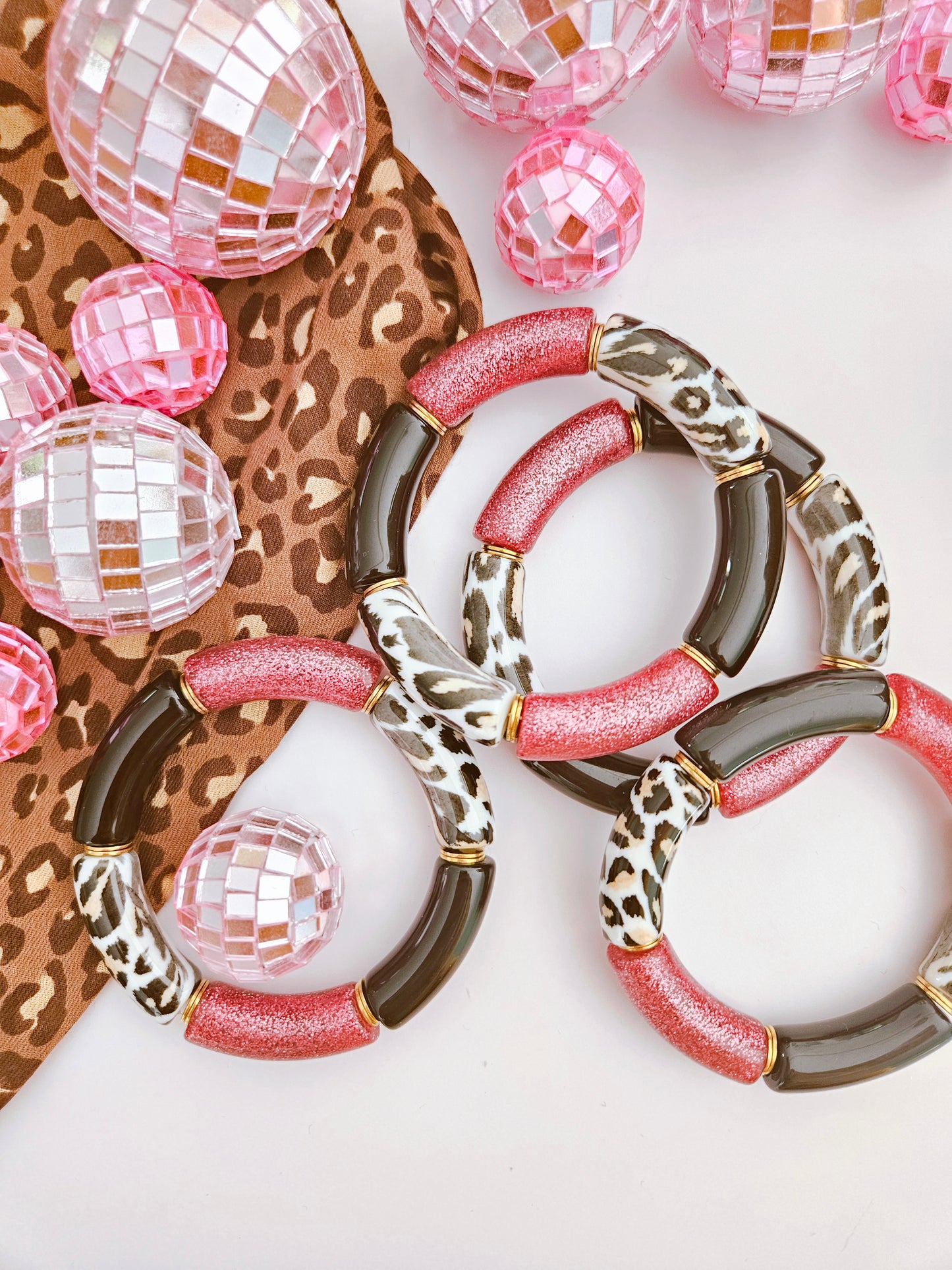 ANNA | Maxi glitter rose Graou