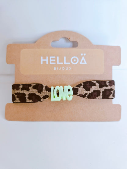 Bracelets rubans élastiques Graou Vibes